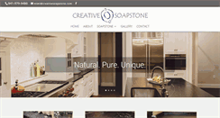 Desktop Screenshot of creativesoapstone.com