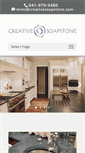 Mobile Screenshot of creativesoapstone.com